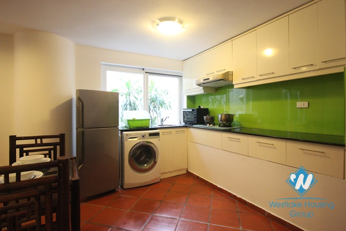 Rental apartment with one bedroom in Tay Ho street, Ha Noi